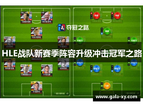 HLE战队新赛季阵容升级冲击冠军之路